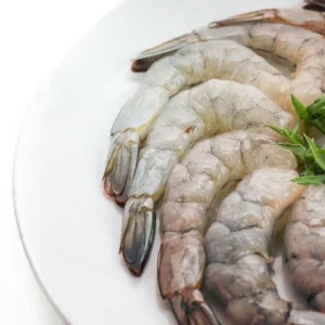 กุ้งแชบ๊วยใหญ่ 275บ/6ตัว/แพ็ค/3ขีด ร้านคนจับปลา จ.นครศรีธรรมราช